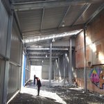 Каркасный ангар-пристрой из металлоконструкций в Донецке по выгодной цене фото 1