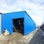 Каркасный ангар-пристрой из металлоконструкций в Донецке по выгодной цене фото 3
